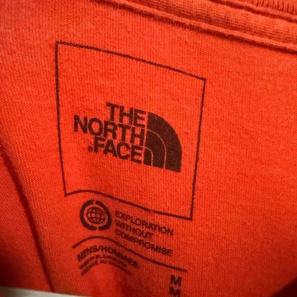 The-North-Face Men's Orange T-shirt